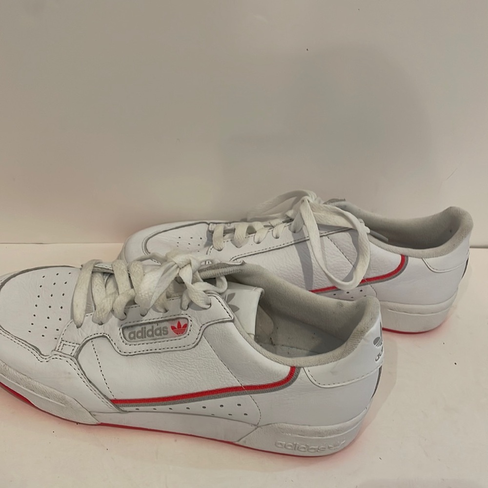 Women’s Adidas Continental 80 US 8 White Red